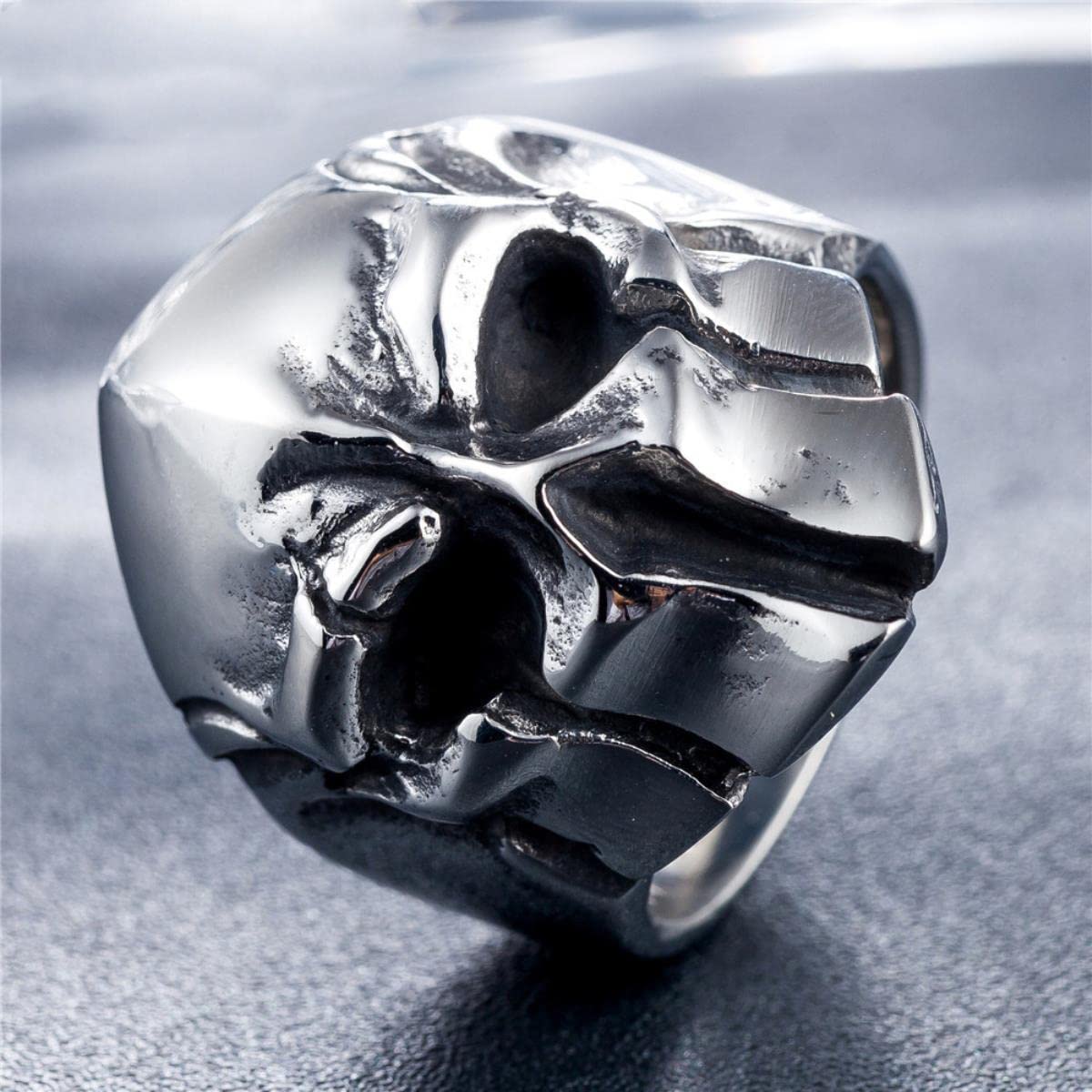 🛡️🔥 Anillo Casco Espartano ajustable