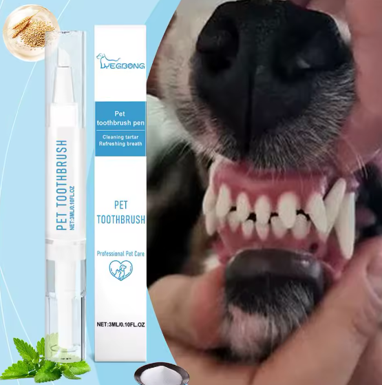 Cepillo Dental Eliminador de Sarro y Mal Aliento para Mascotas | PetSmile Pro™