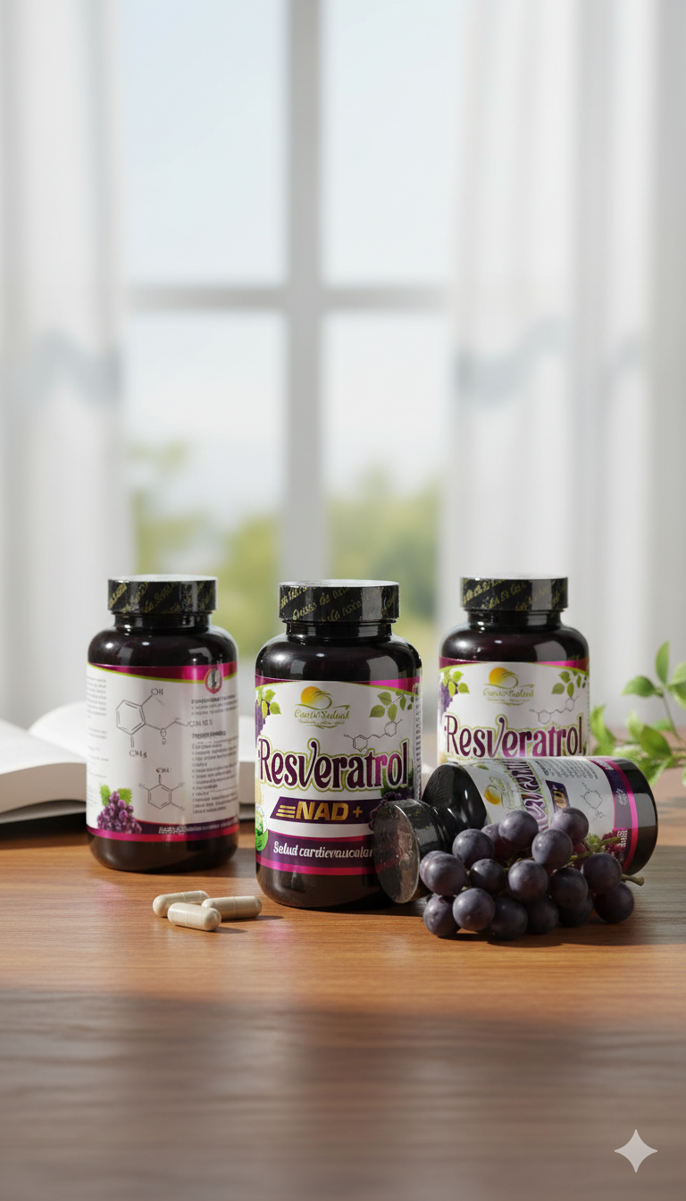 NAD+ Resveratrol 100capsulas - NaturalPrime™