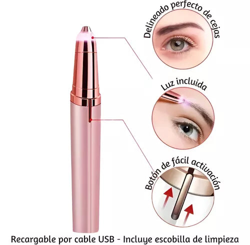 Depilador de Cejas Eléctrico Portátil - GLOWIN™