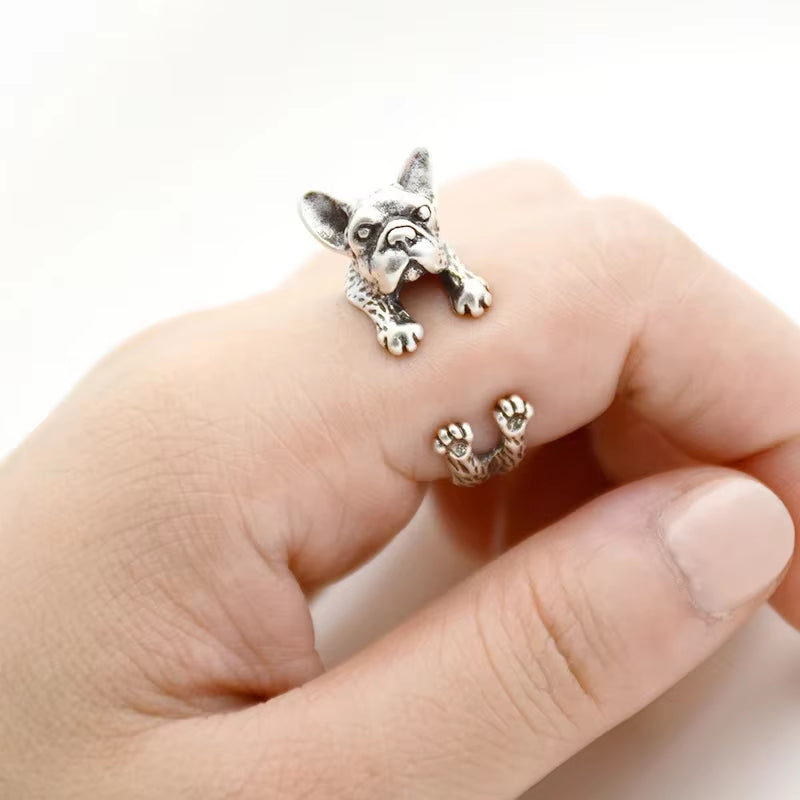 Anillo Mascota Plateado