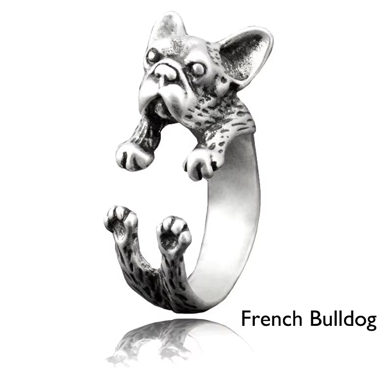 Anillo Mascota Plateado