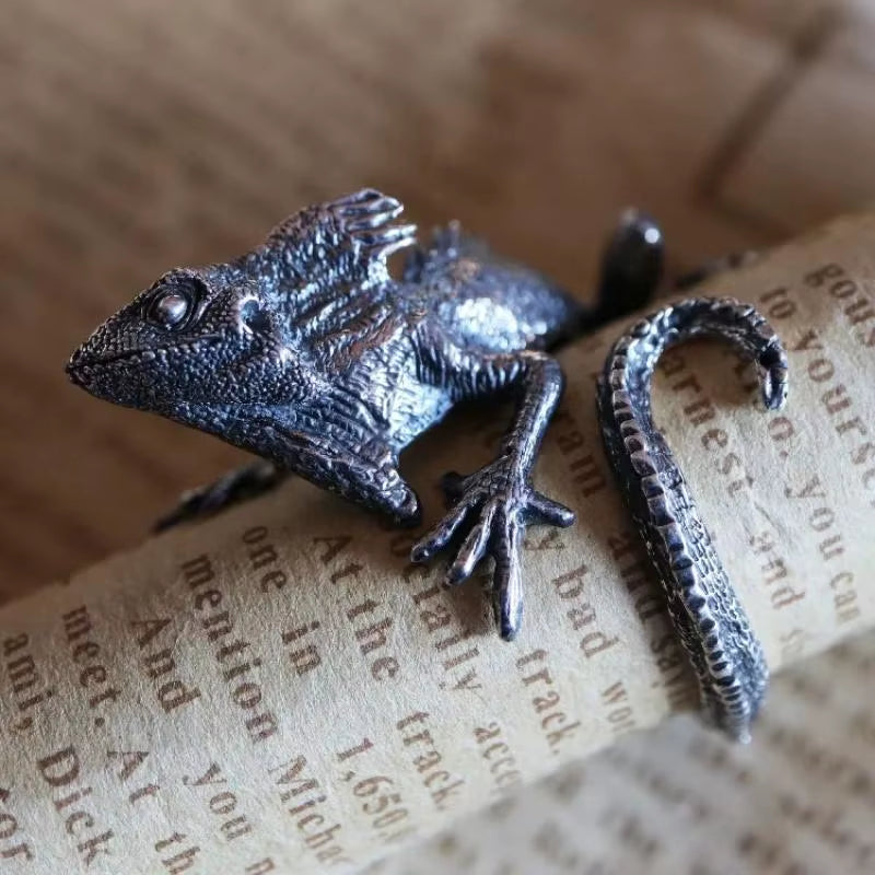 Anillos de lagarto Vintage ajustable