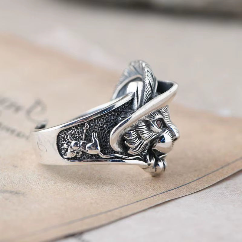 Anillos Vintage de plumas Mr.Cat