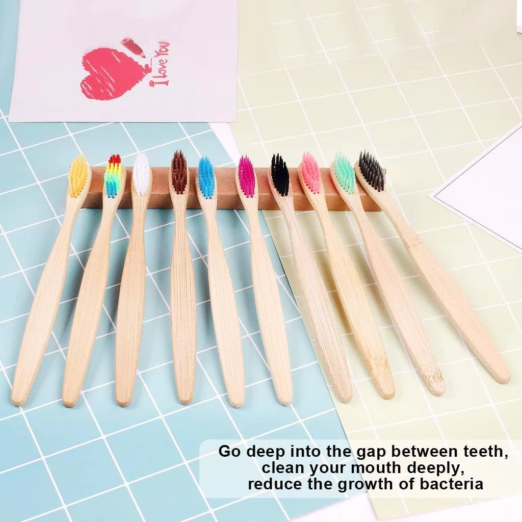 Cepillo de dientes BAMBU cerdas suaves