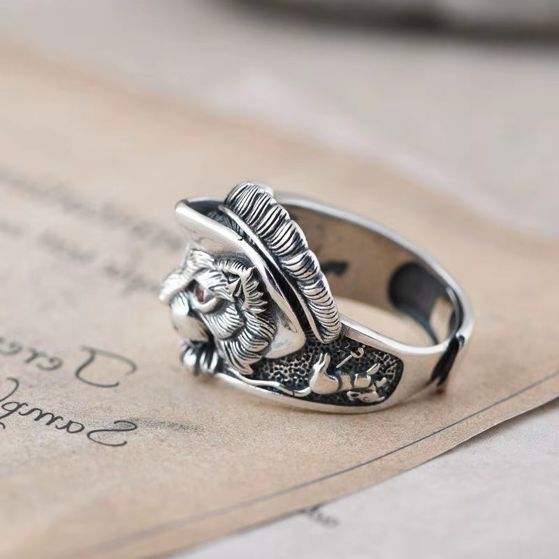 Anillos Vintage de plumas Mr.Cat