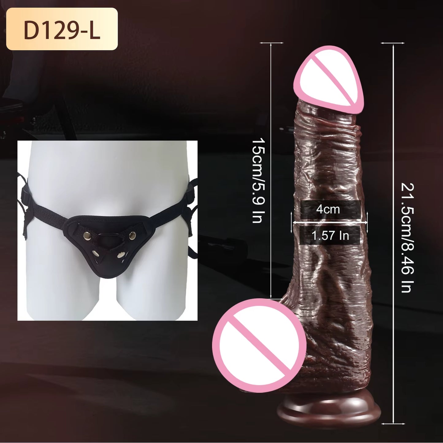 Consolador realista para mujer