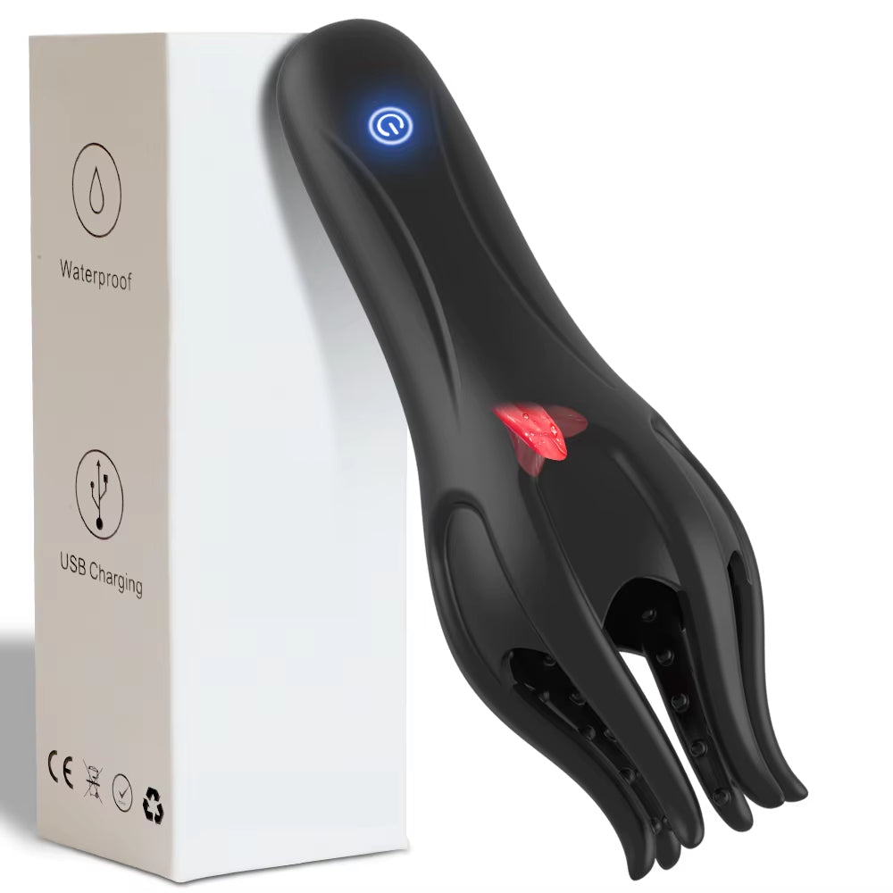 Masturbador para hombres glande lengua vibratoria