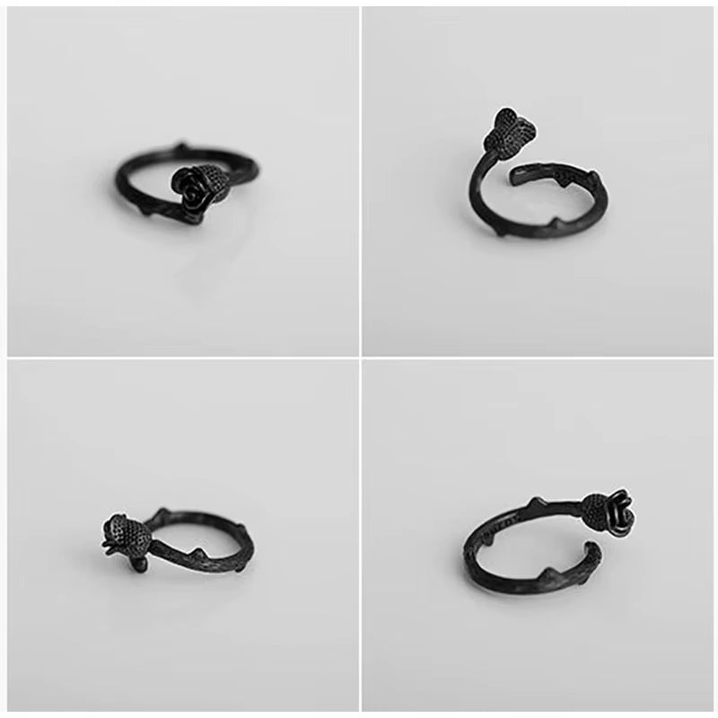 Anillo rosa black