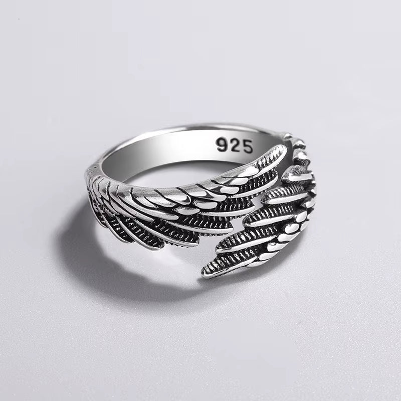 Anillo Alas de Angel y Murcielago ajustable