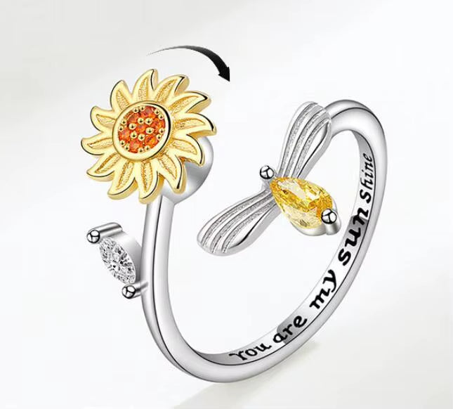 ANILLO DE ANSIEDAD GIRATORIOS VINTAGE