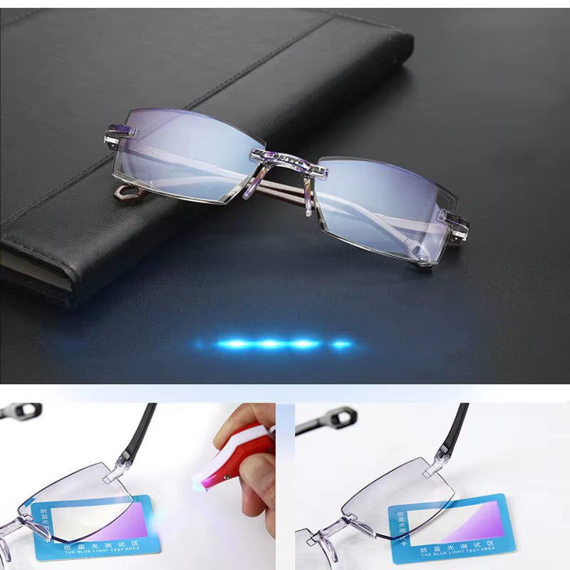 LENTES TRANSPARENTE BIFOCAL TR90 2x1