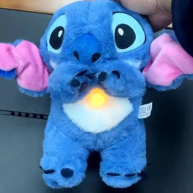 Peluche Stich que Respira - SnugglePop 2x1