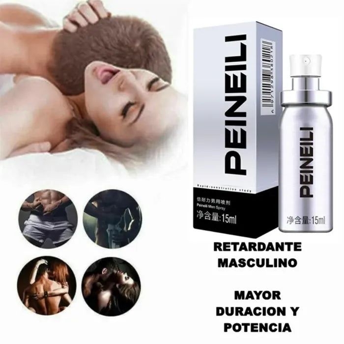 Spray Retardante Masculino 15ml – Control Total Placer Prolongado