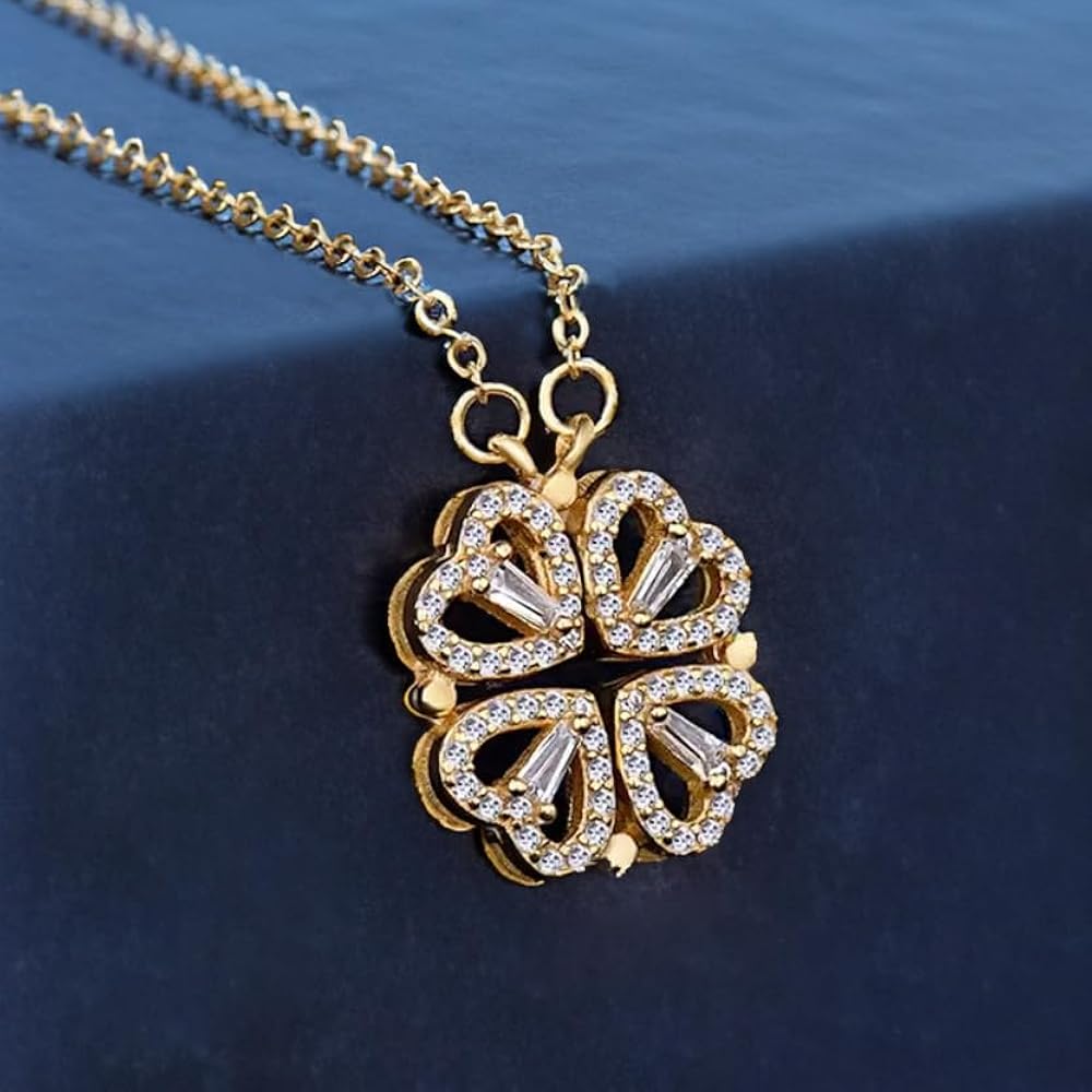 ❤️Collar Trébol/Corazon - Elegance™🍀