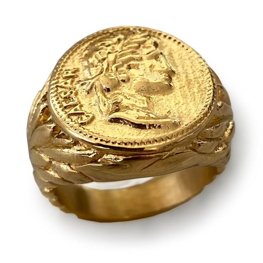 🏛️👑 Anillo Vintage César Romano