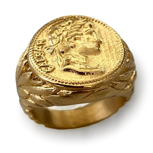 🏛️👑 Anillo Vintage César Romano