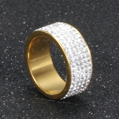 Anillo de Titanio con Cristales