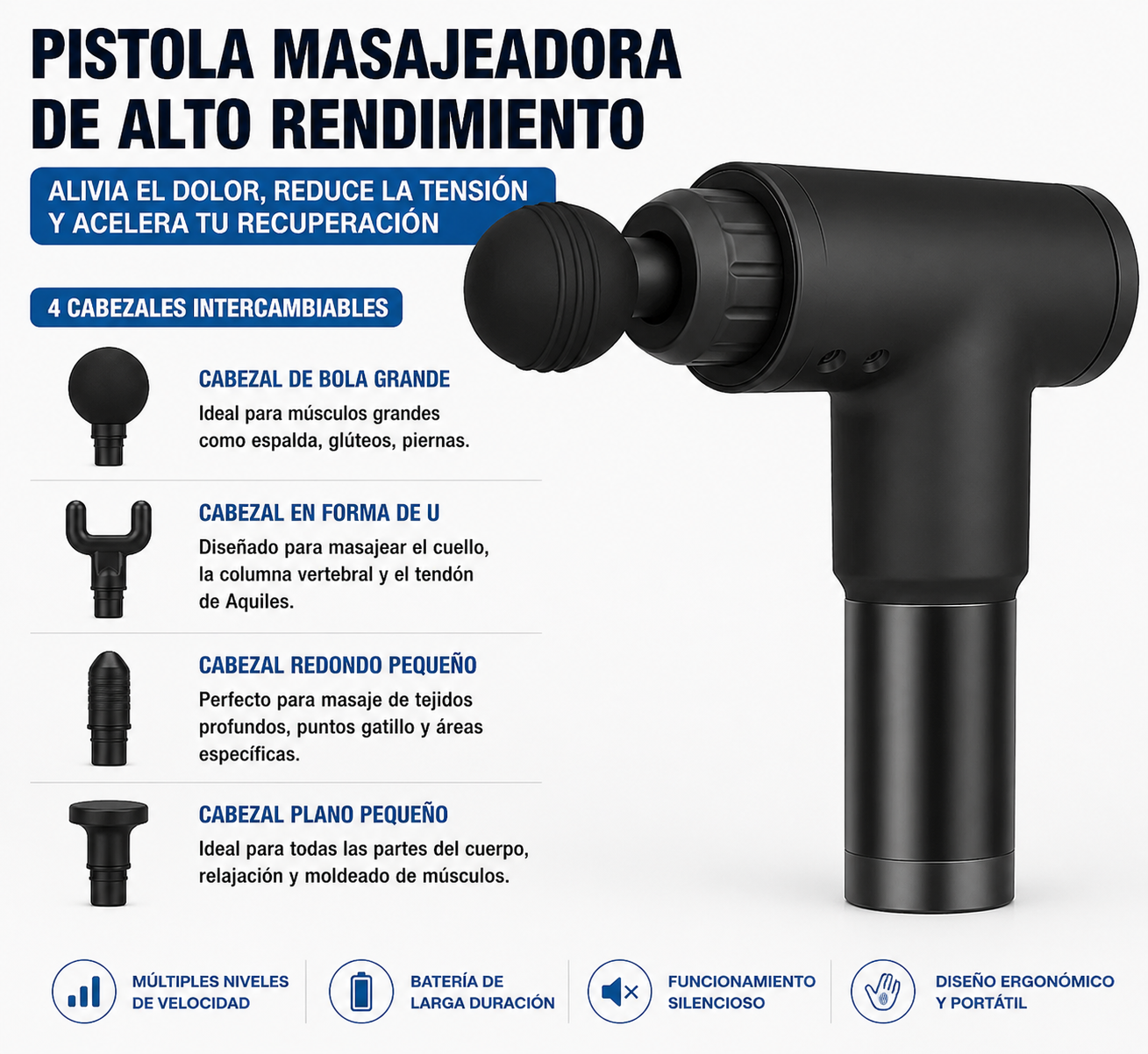 Masajeador Muscular y Facial