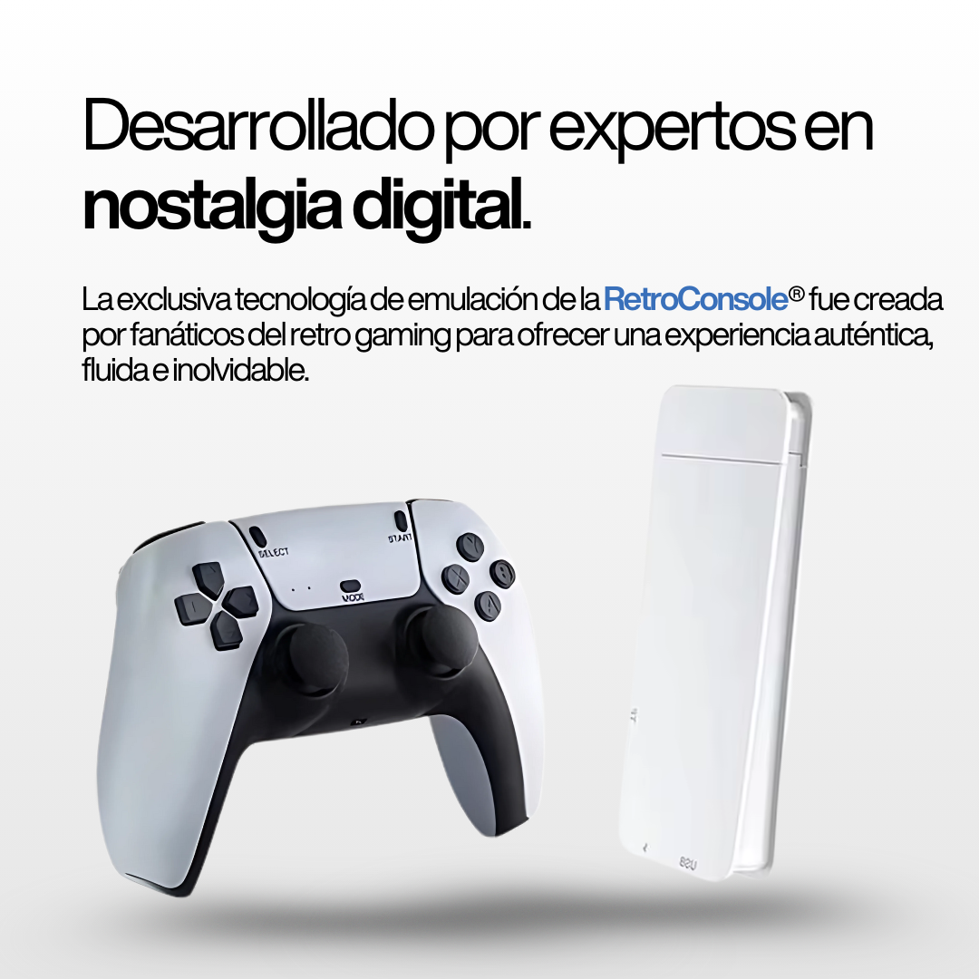 CONSOLA RETRO 4K GAME STICK M15 PRO 2025