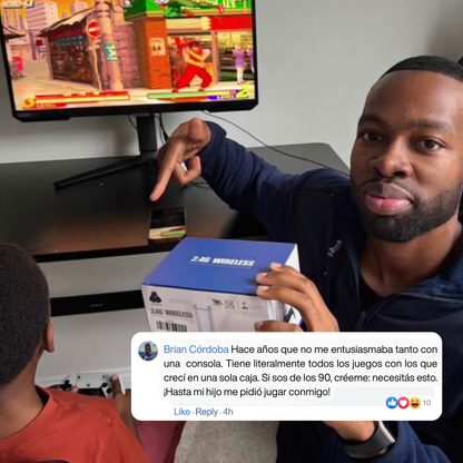 CONSOLA RETRO 4K GAME STICK M15 PRO 2025