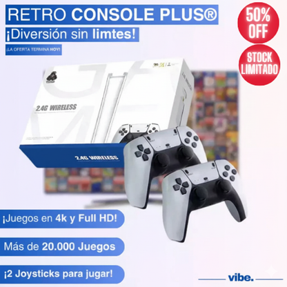 CONSOLA RETRO 4K GAME STICK M15 PRO 2025