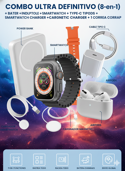SMARTWATCH PRO 8 EN 1 OFERTA