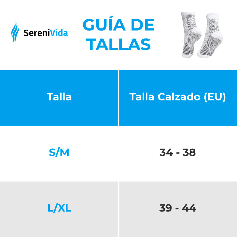Calcetines De Neuro Compresió - Sereni Vida™. 2x1