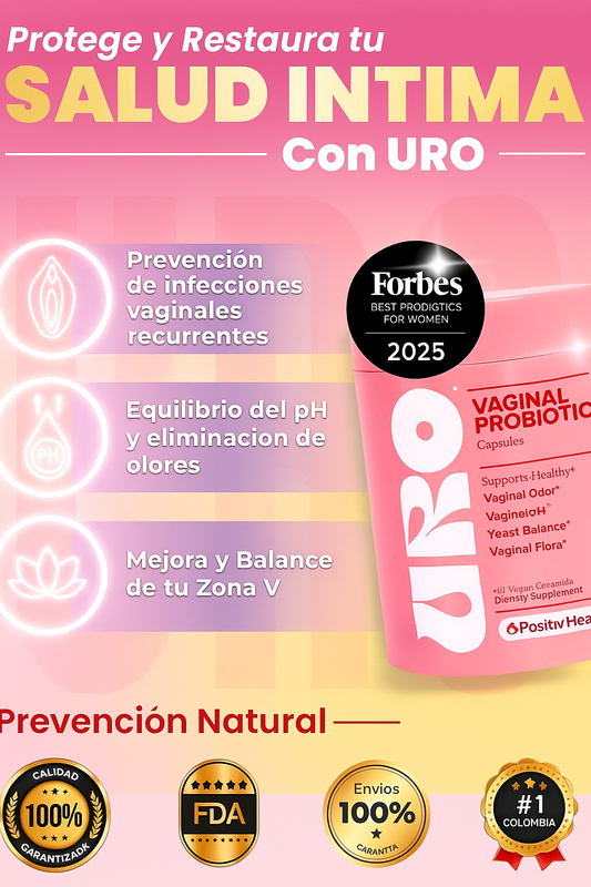 URO Vaginal Probiotics - Formula Mejorada
