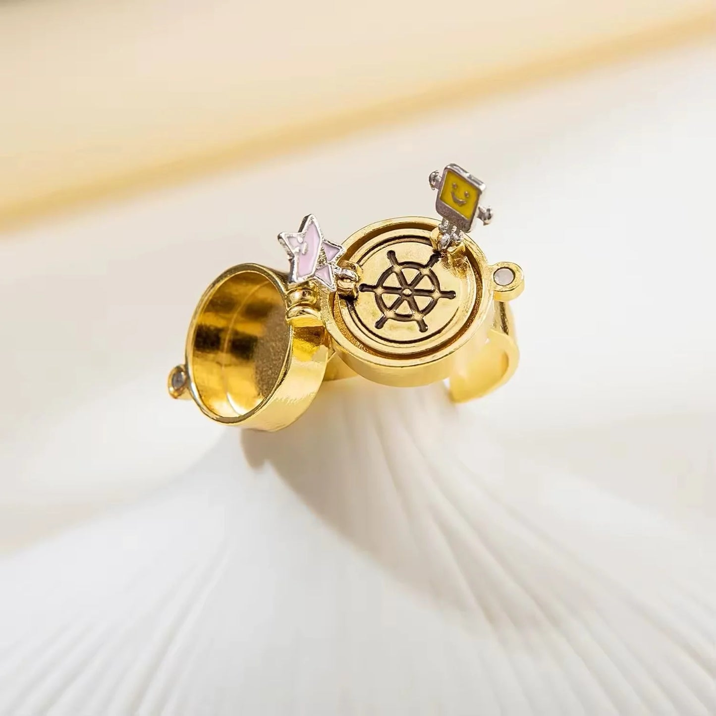 ⭐ Anillo de la amistad 🧽 ajustable