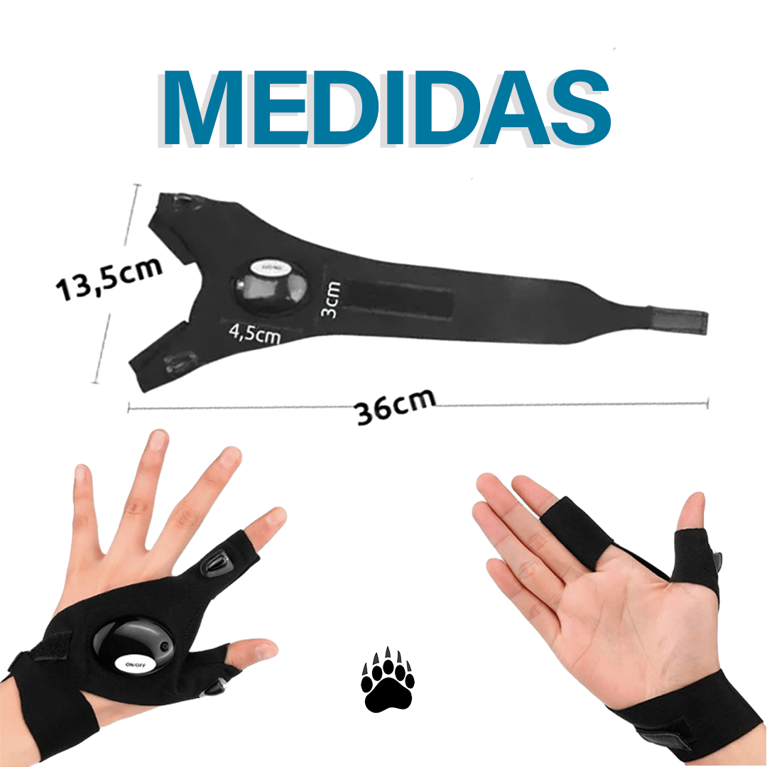 Guantes con Luz Led