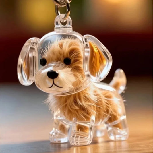 lavero Acrílico Mascota 3D - GLAMTAG