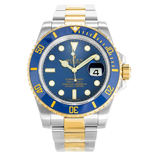 Rolex Submarine Azul Dorado