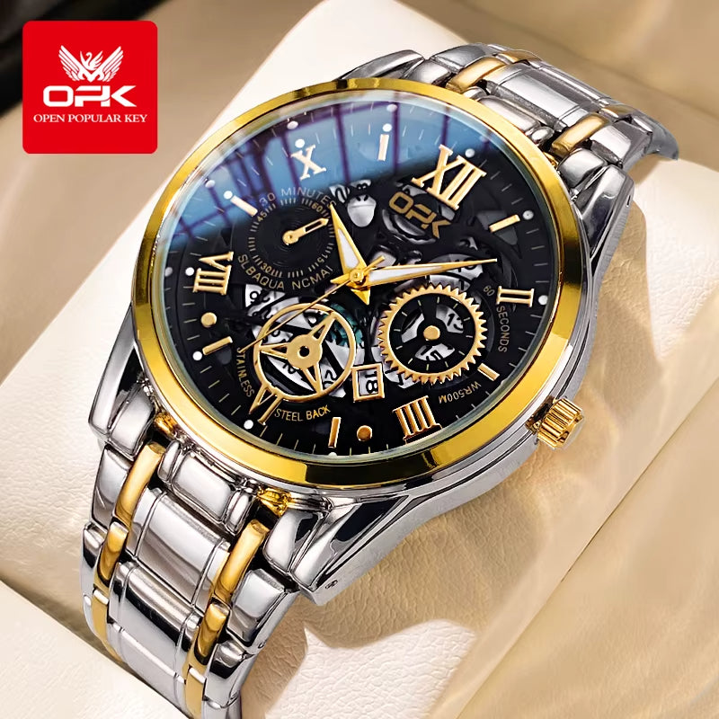 Reloj De Lujo OPK Black