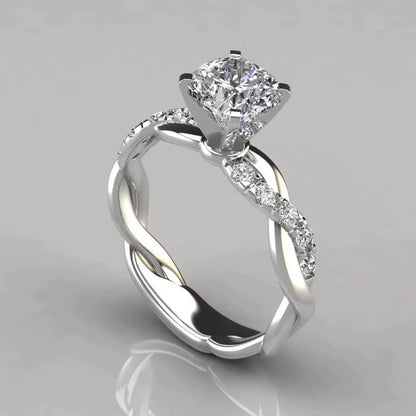 Anillo Diamante 18k