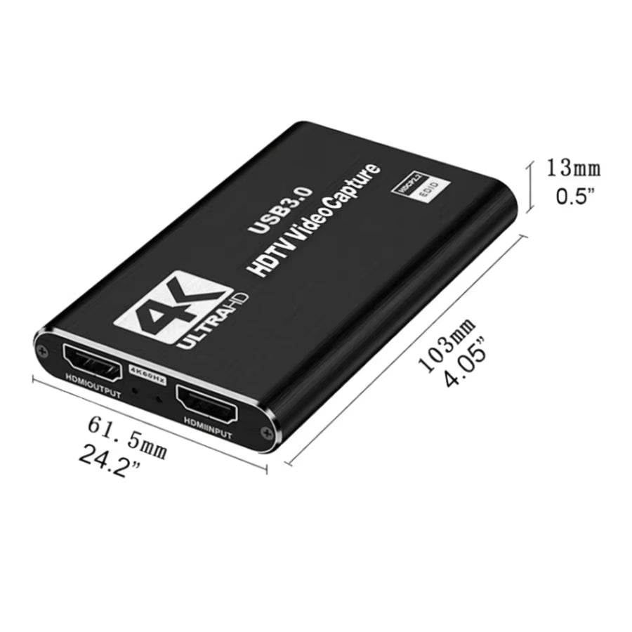 Tarjeta de captura de vídeo 4K