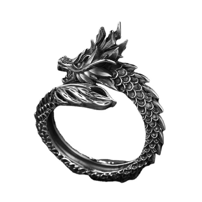 Anillo dragon ajustable