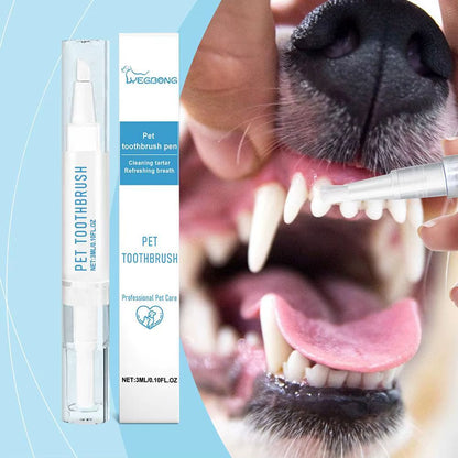 Cepillo Dental Eliminador de Sarro y Mal Aliento para Mascotas | PetSmile Pro™
