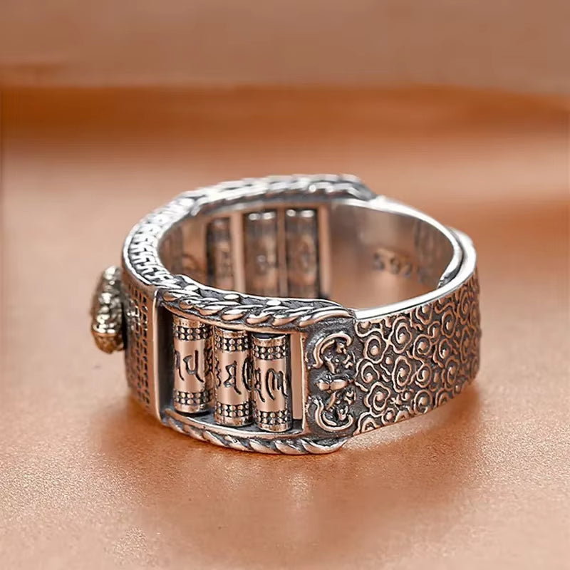 ANILLO FENG SHUI DE PLATA S925