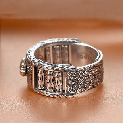 ANILLO FENG SHUI DE PLATA S925