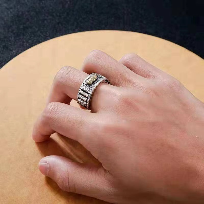 ANILLO FENG SHUI DE PLATA S925