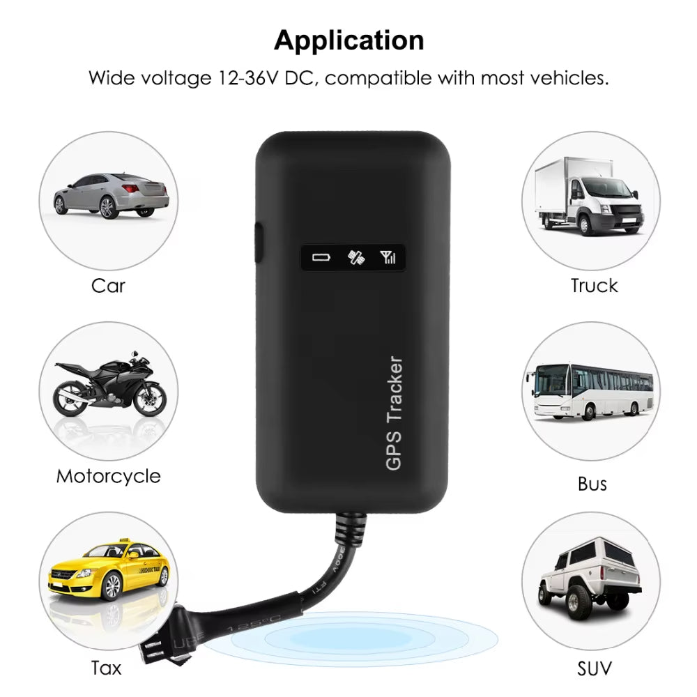 Mini rastreador GPS para coche, localizador GPS de corte de combustible TK110 GT02A