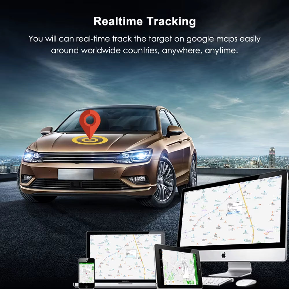 Mini rastreador GPS para coche, localizador GPS de corte de combustible TK110 GT02A