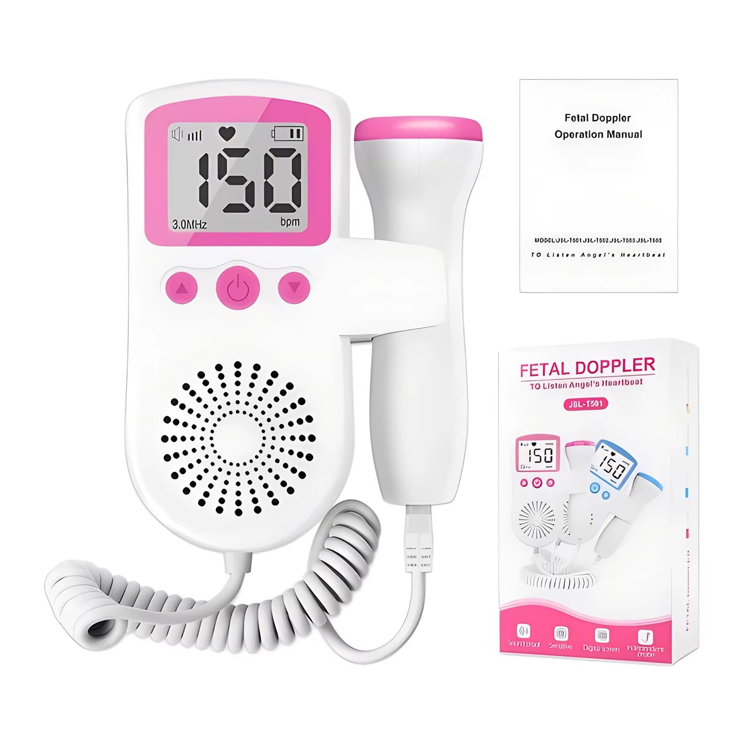 Doppler Fetal Portátil - Emisor de Latidos