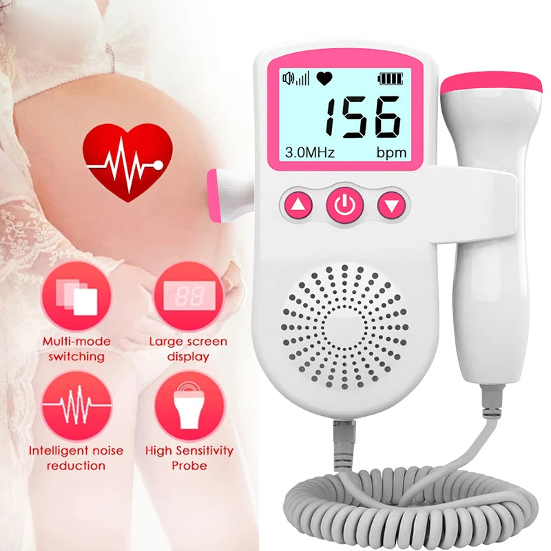 Doppler Fetal Portátil - Emisor de Latidos