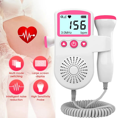 Doppler Fetal Portátil - Emisor de Latidos