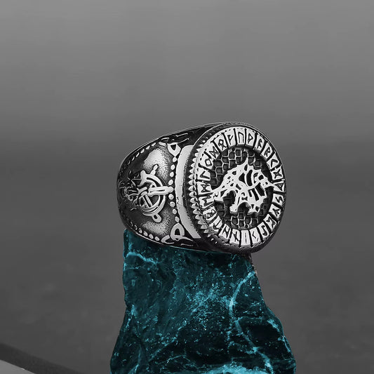 Anillo Vikingo Lobo