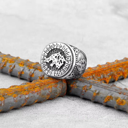 Anillo Vikingo Lobo