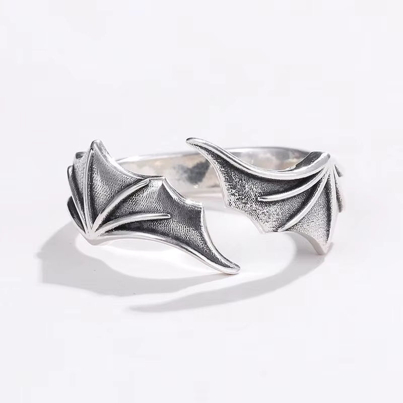 Anillo Alas de Angel y Murcielago ajustable