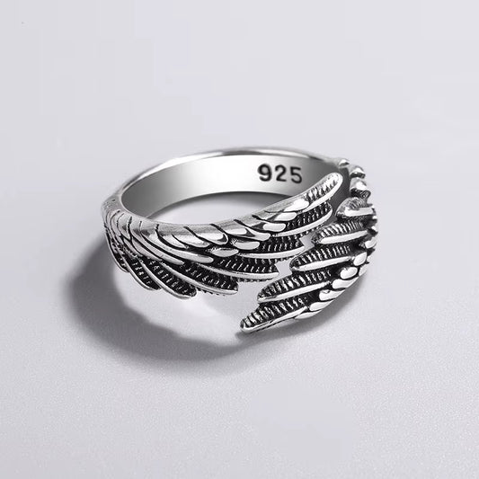 Anillo Alas de Angel y Murcielago ajustable